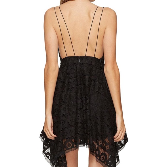 Free People Just Like Honey Lace Asymmetric Dress - Picture 3 of 8